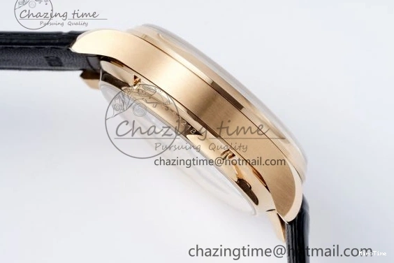 MIROTIME 1222 Portugieser Perpetual Calendar RG 5033 APSF 1:1 Best Edition White Dial on Black Leather Strap A52610 Clone TechFriendly 7043